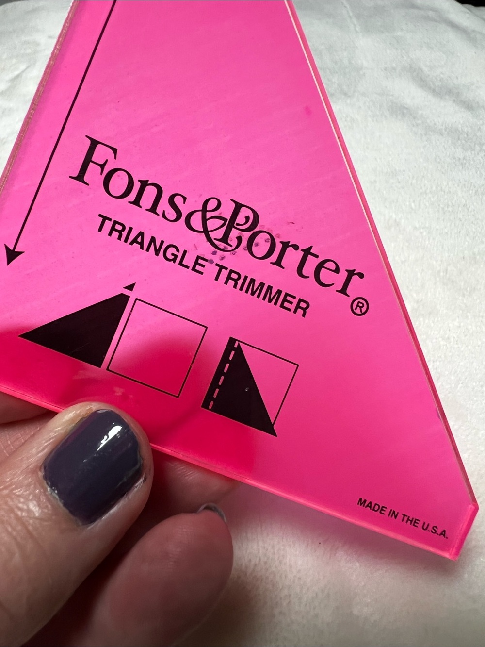 Pink Triangle Trimmer - Picture 2 of 4